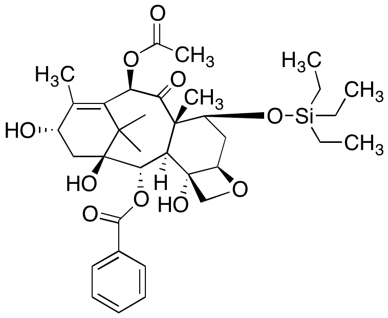4-Deacetyl-7-(triethylsilyl)baccatin III - Chemical structure and product image