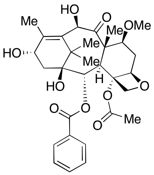 10-Deacetyl-7-methyl Baccatin III - Chemical structure and product image