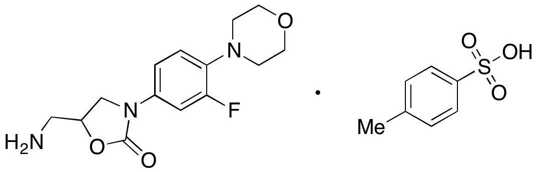 Deacetyl Linezolid Tosylate Salt - Chemical structure and product image