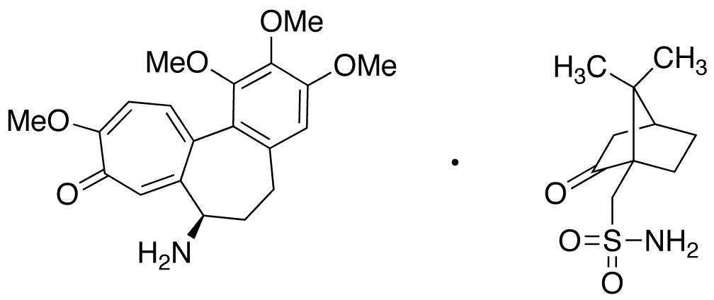 (R)-N-Deacetyl Colchicine d-10-Camphorsulfonate - Chemical structure and product image
