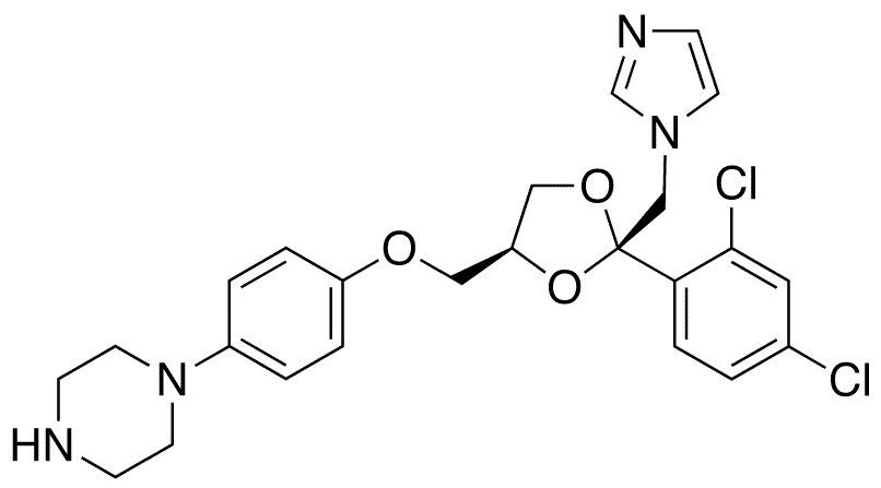 Deacetyl Ketoconazole - Chemical structure and product image