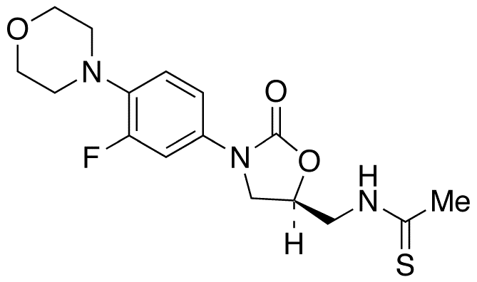 Deacetyl Linezolid Thioacetamide - Chemical structure and product image