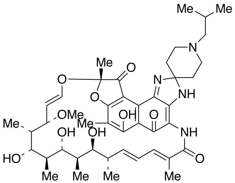 25-O-Deacetyl Rifabutin - Chemical structure and product image