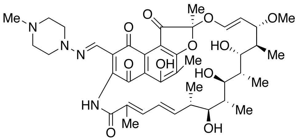 Desacetyl Rifampicin Quinone - Chemical structure and product image