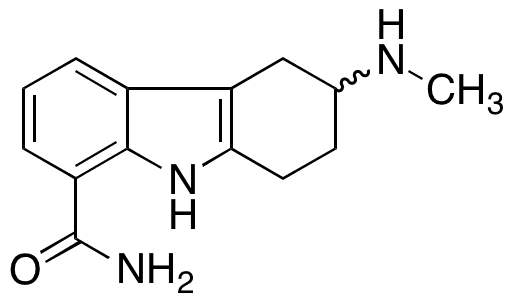 rac-6-Deaminocarbonyl-frovatriptan-8-carboxamide - Chemical structure and product image