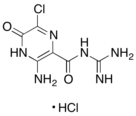 5-Deamino-5-oxo Amiloride Hydrochloride - Chemical structure and product image
