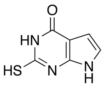7-Deaza-2-mercapto-hypoxanthine - Chemical structure and product image