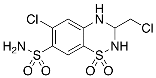3-Des(allylthio)methyl-3-chloromethyl Althiazide - Chemical structure and product image
