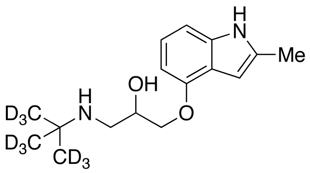 2-Debenzoyl rac Bopindolol-d9 - Chemical structure and product image