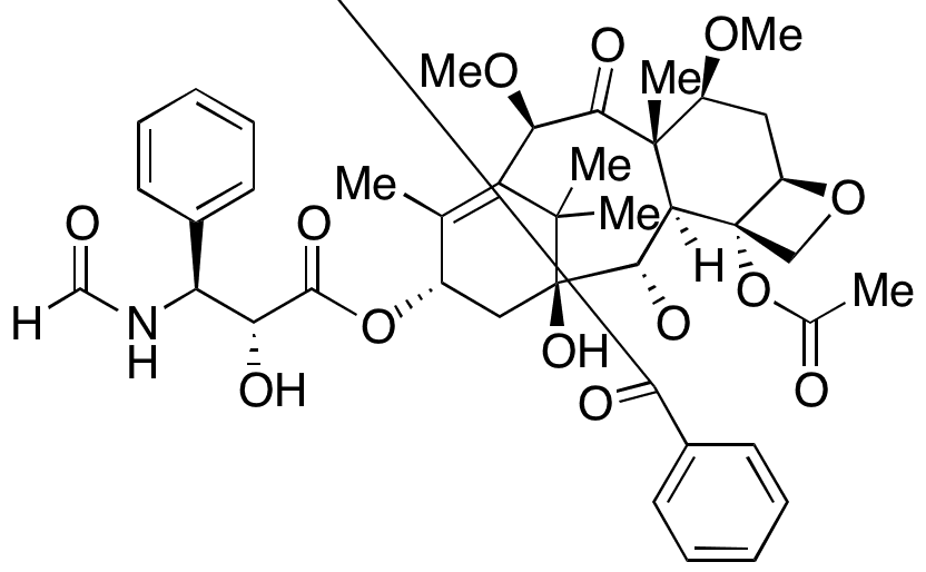 N-De-boc-N-formyl Cabazitaxel - Chemical structure and product image