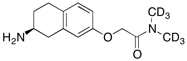De((S)-4-(1-bromoethyl)-2-(2-hydroxyethyl)phenol) Bedoradrine-d6 - Chemical structure and product image