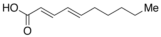 (2E,4E)-2,4-Decadienoic Acid - Chemical structure and product image