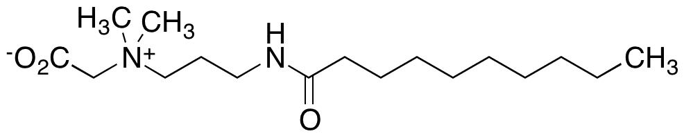 Decanoylamide Propylbetaine - Chemical structure and product image