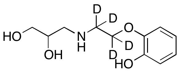 Decarbazolyl Desmethyl Carvedilol-d4 - Chemical structure and product image