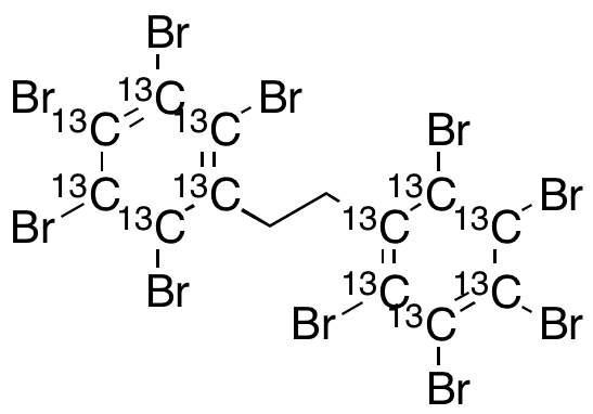 Decabromodiphenylethane-13C12 - Chemical structure and product image