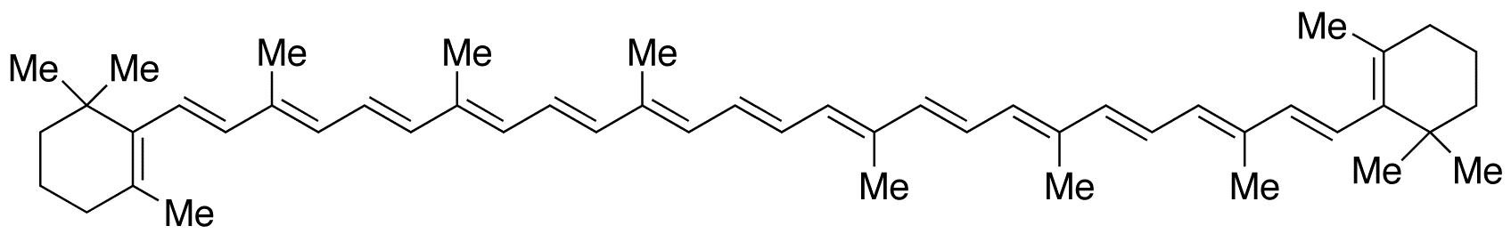 Decapreno-beta-carotene - Chemical structure and product image