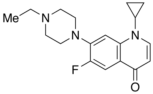 Decarboxy Enrofloxacin - Chemical structure and product image