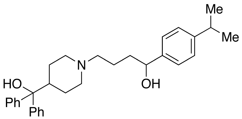 Decarboxy Fexofenadine - Chemical structure and product image