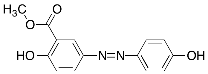 3-Descarboxy Olsalazine Methyl Ester - Chemical structure and product image
