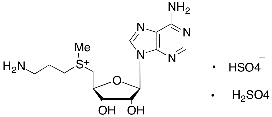 Decarboxylated S-Adenosylmethionine Sulfate Salt - Chemical structure and product image