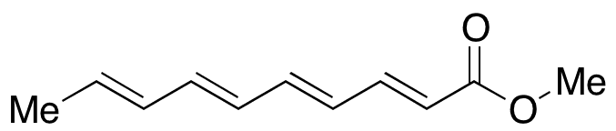 (2E,4E,6E,8E)-2,4,6,8-Decatetraenoic Acid Methyl Ester - Chemical structure and product image