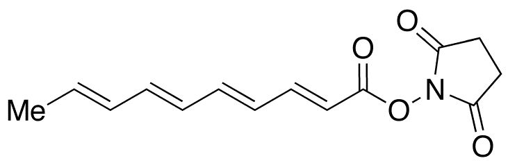 2,4,6,8-Decatetraenoic Acid N-Hydroxysuccinimide - Chemical structure and product image