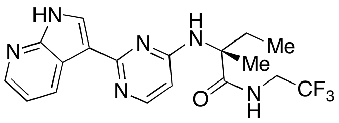 Decernotinib - Chemical structure and product image
