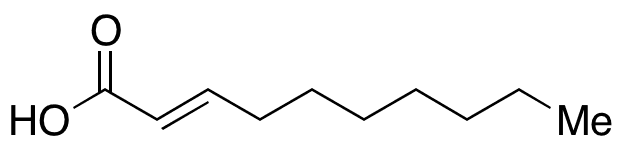 trans-2-Decenoic Acid - Chemical structure and product image