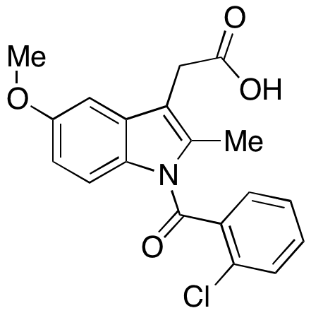 4-Dechloro-2-chloroindomethacin - Chemical structure and product image