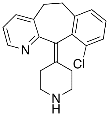 8-Dechloro-10-chloro Desloratadine - Chemical structure and product image
