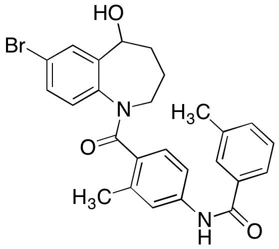7-Dechloro-7-bromo Tolvaptan - Chemical structure and product image