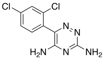 3-Dechloro-4-chloro Lamotrigine - Chemical structure and product image