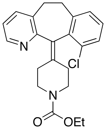 8-Dechloro-10-chloro Loratadine - Chemical structure and product image