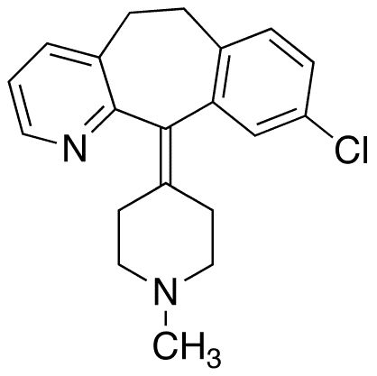 8-Dechloro-9-chloro-N-methyl Desloratadine - Chemical structure and product image