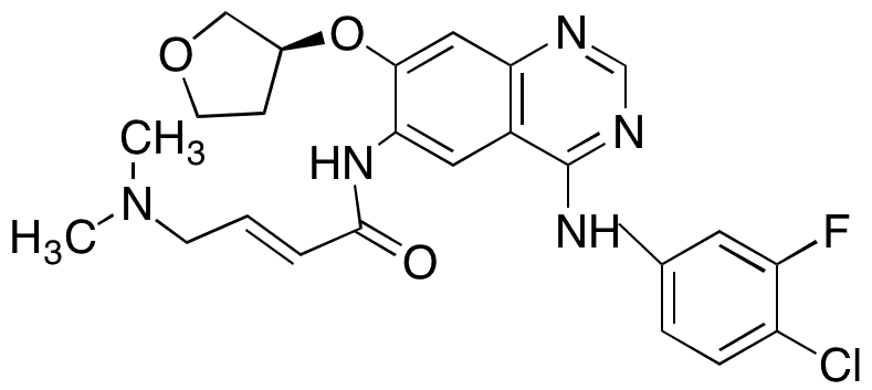 3-Dechloro-4-defluoro 4-Chloro-3-fluoro Afatinib - Chemical structure and product image
