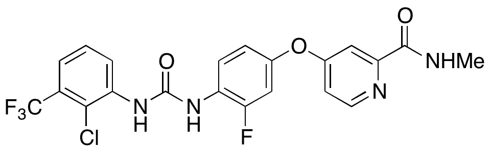 4-Dechloro-2-chloro-Regorafenib - Chemical structure and product image