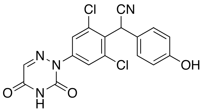 4-Dechloro-4-hydroxy Diclazuril - Chemical structure and product image