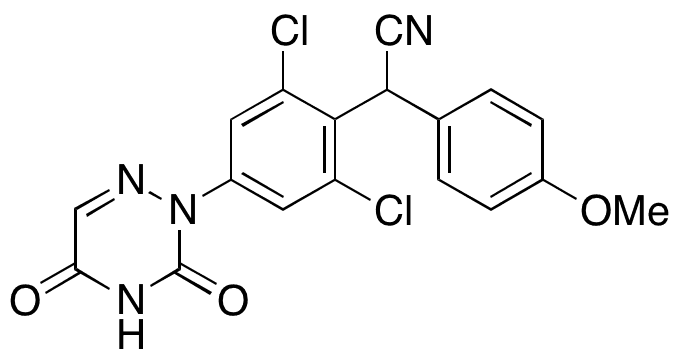 4-Dechloro-4-hydroxy Diclazuril Methyl Ester - Chemical structure and product image