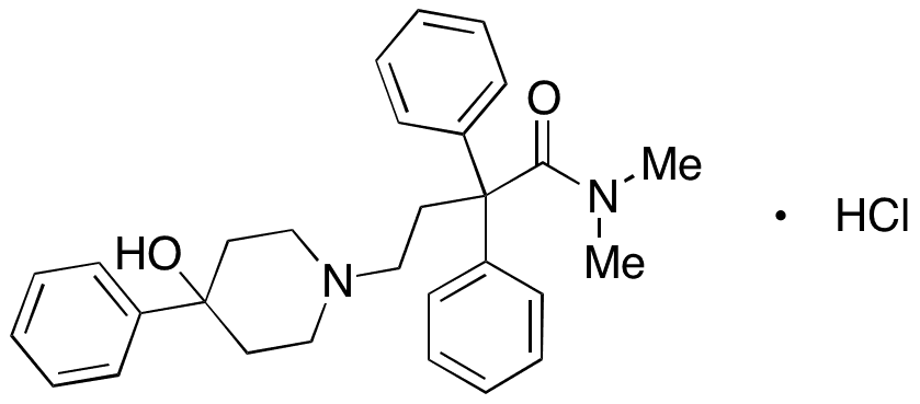 Deschloroloperamide Hydrochloride - Chemical structure and product image