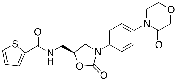 Dechloro-Rivaroxaban - Chemical structure and product image