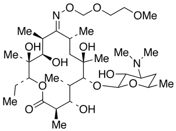Decladinose Roxithromycin (Roxithromycin Impurity B) - Chemical structure and product image