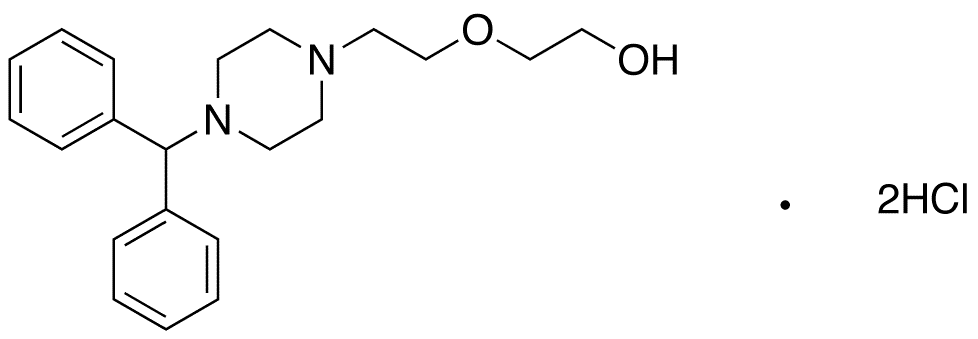 Decloxizine Dihydrochloride - Chemical structure and product image