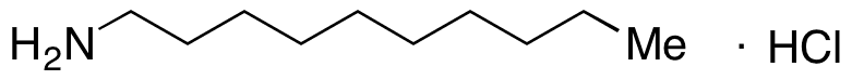 1-Decylamine Hydrochloride - Chemical structure and product image