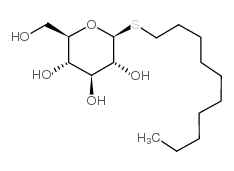 Decyl b-D-thioglucopyranoside - Chemical structure and product image