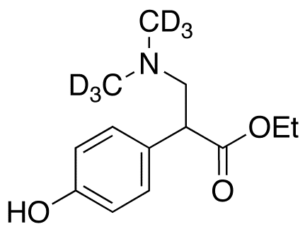 Decyclohexanol-ethoxycarbonyl-O-desmethyl Venlafaxine-d6 - Chemical structure and product image