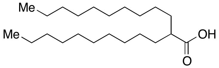 2-Decyldodecanoic Acid - Chemical structure and product image