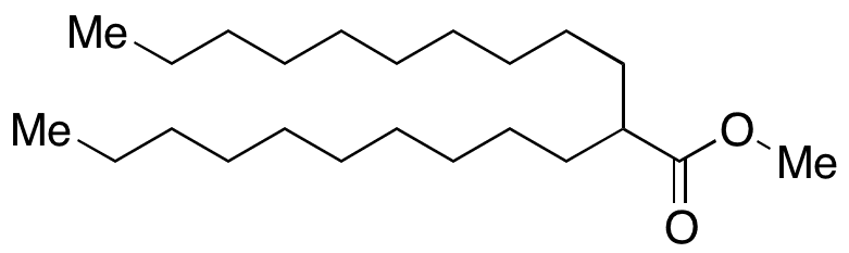 2-Decyldodecanoic Acid Methyl Ester - Chemical structure and product image