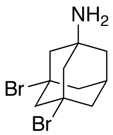 Dedimethyl Dibromo Memantine - Chemical structure and product image