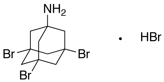 Dedimethyl Tribromo Memantine Hydrobromide - Chemical structure and product image