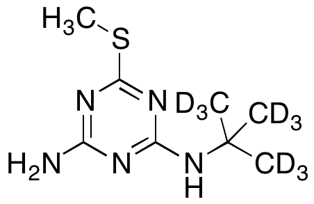 Deethylterbutryne-d9 - Chemical structure and product image
